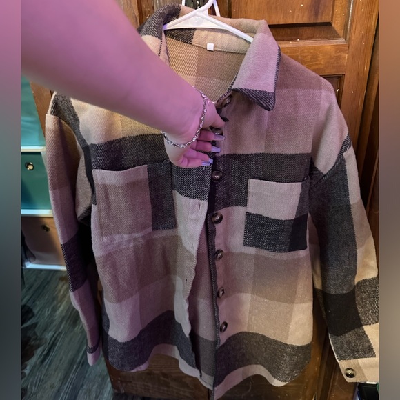 shein cardigan flannel size small - Picture 2 of 2